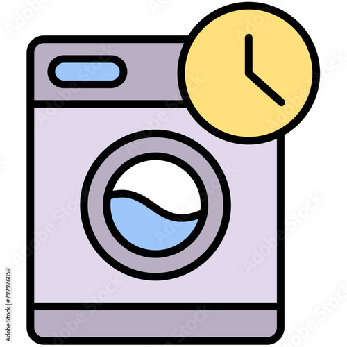 Laundry Colored Icon Pack