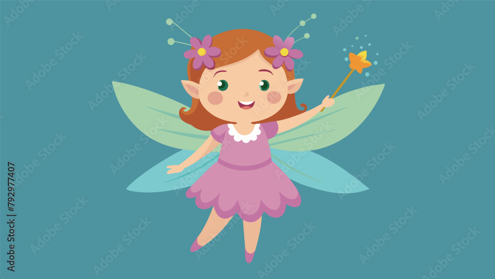 A little girl dressed as a fairy adorned with glitter and homemade wings delicately twirling down the street in the DIY Costume Parade. A little girl dressed as a fairy adorned with glitter and homemade wings delicately twirling down the street in the DIY Costume Parade.