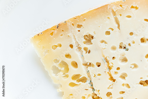 piece of craft goat cheese