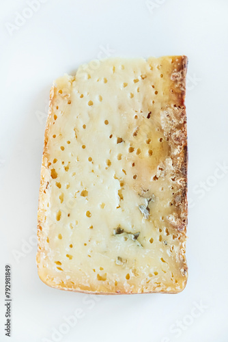 piece of craft goat cheese © Maksim Shebeko