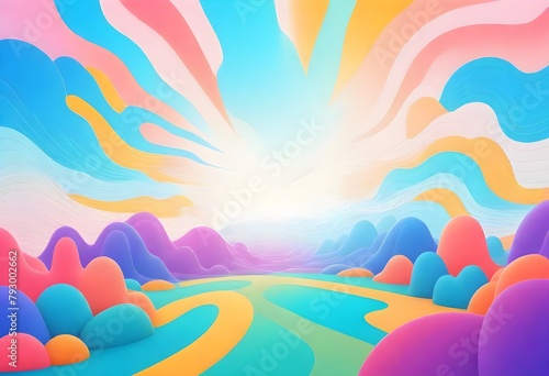 Abstract colorful gradient texture background