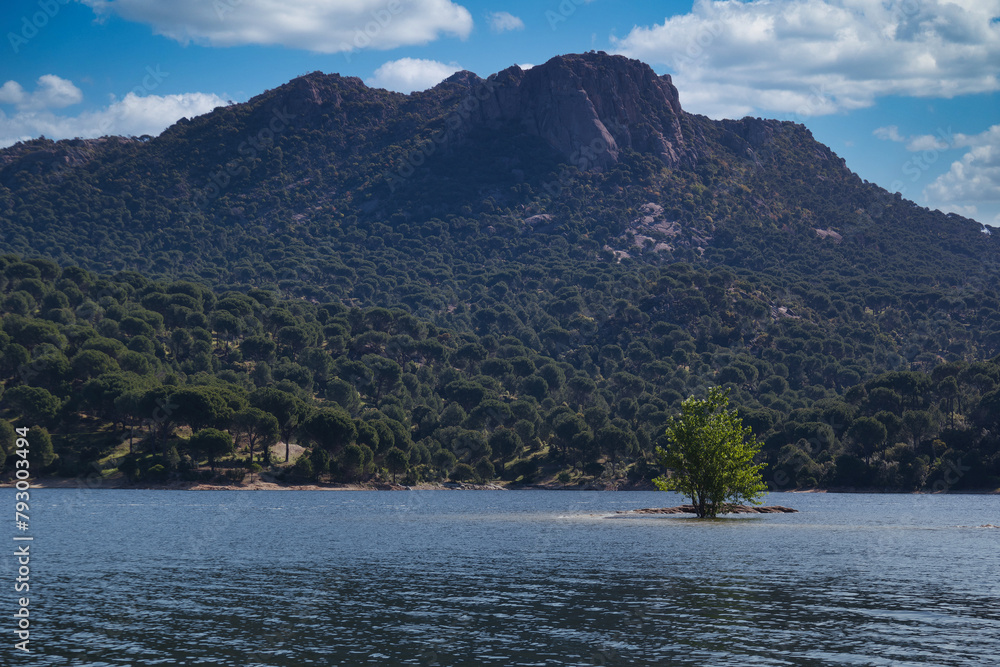 lake, mountains, view, landscape, spring, nature, water, sunny, lake, mountains, view, landscape, spring, nature, water, sunny,