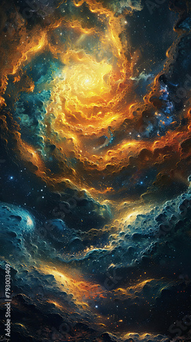 Stellar Fantasia A Galaxy of Colorful Dreams