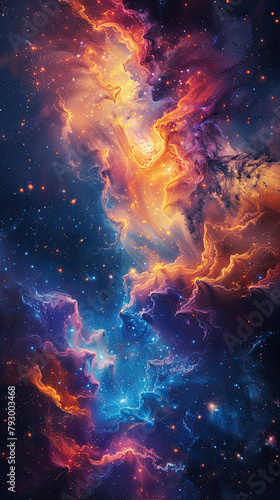 Stellar Fantasia A Galaxy of Colorful Dreams