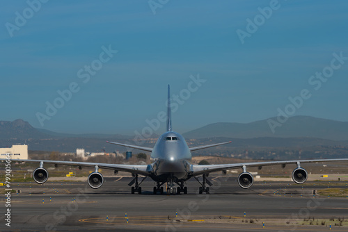 Boeing 747-467F. Adolfo Suárez Madrid-Barajas Airport photo