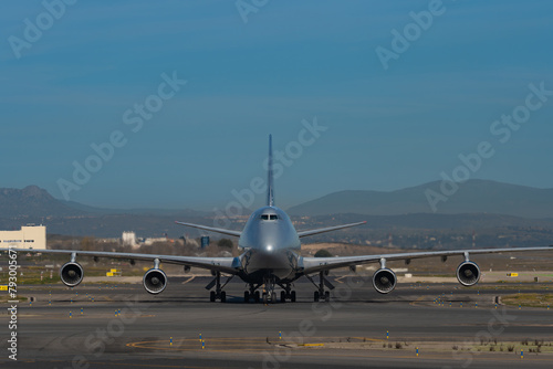 Boeing 747-467F.  Adolfo Suárez Madrid-Barajas Airport. photo