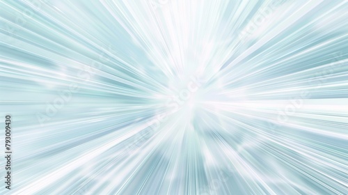 Bright light burst with abstract blue and white streaks