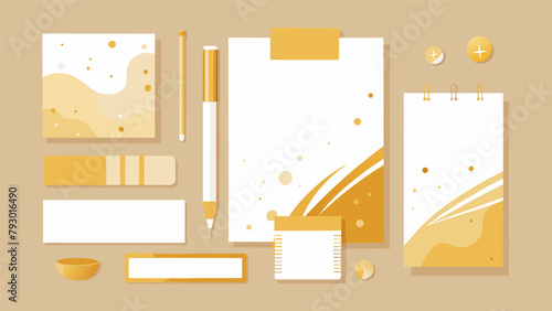 Exuding opulence this stationery set features thick cream paper with handpainted gold flecks adding a touch of whimsy to your notes..