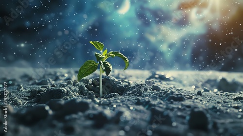 As humanity ventures further into the cosmos, the humble act of tending a plant in space becomes a powerful symbol of hope, a reminder of Earth and the enduring potential for life to flourish in the m