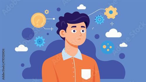 A young adult struggling with the decision to disclose their use of neural enhancements to potential employers or partners..