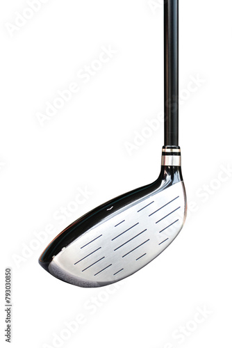 One club head (Driver) is the club head that has the largest size, longest, and lowest loft angle. And it's also the hardest to hit. photo