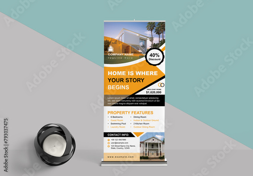 Corporate Business Rollup Banner Design (ID: 793037475)