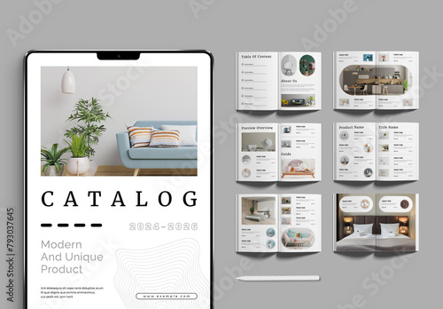 Product Catalog Layout Template (ID: 793037645)