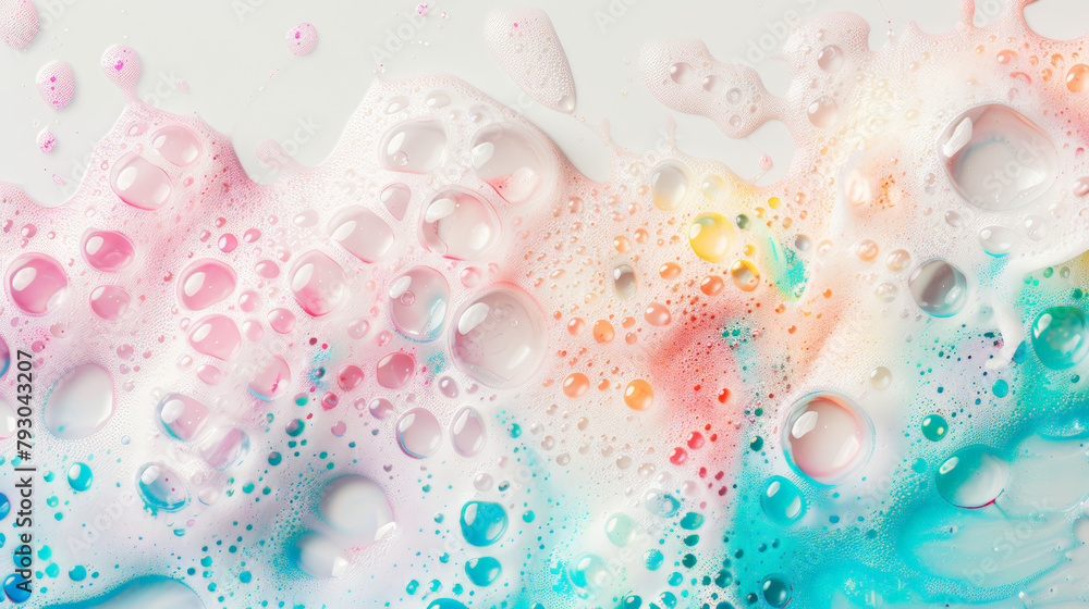 soap bubbles, foam soap bubbles, foam
