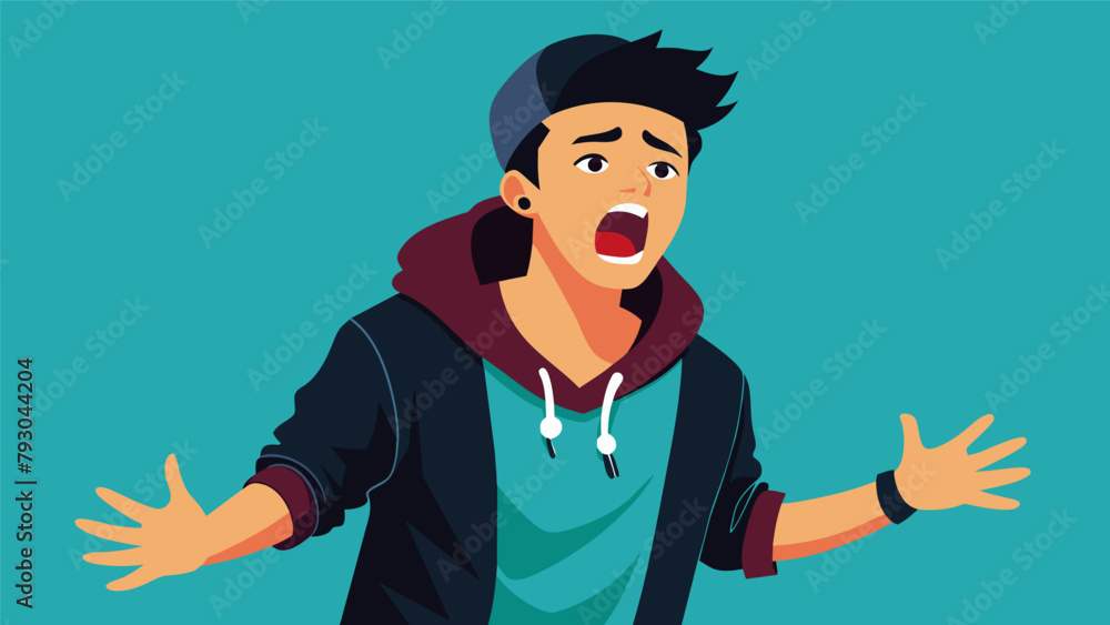 A teenage son reluctantly joining in but eventually getting into the groove and showing off his rap skills. A teenage son reluctantly joining in but eventually getting into the groove and showing off his rap skills.