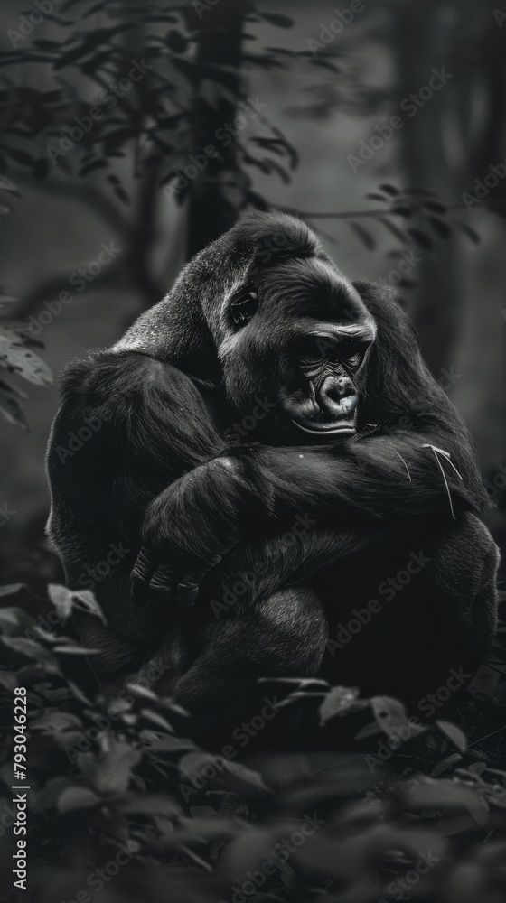 Ape gorilla hd wallpaper background Ape gorilla hd wallpaper background