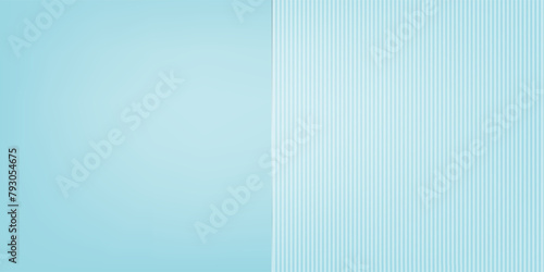 Ribbed aesthetic glass premium stage. Gradient corrugated light panel with vertical striation stripes. Frosted wavy polycarbonate scene with acrylic panel blurred background. Geometric interior stand photo