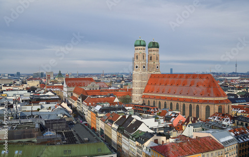 Blick über München mit dem Fom