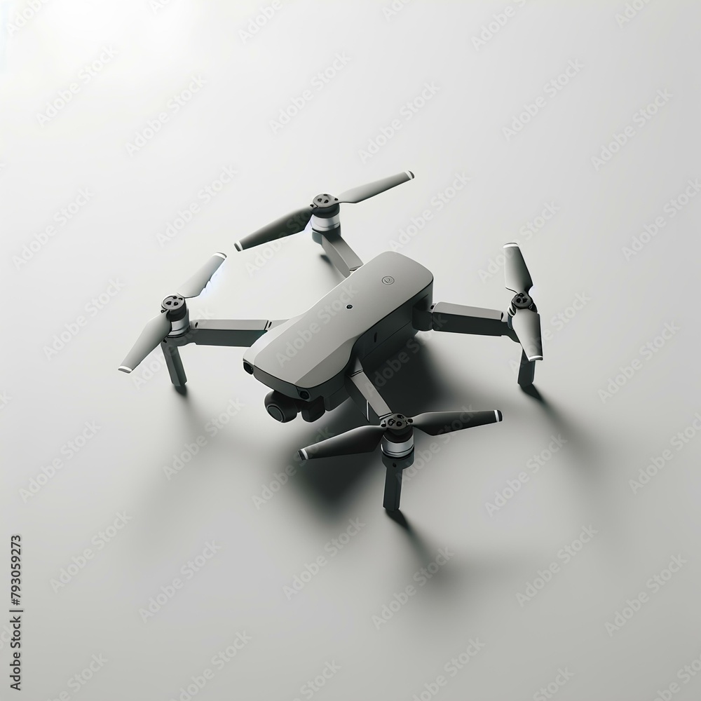 Advanced Drone Technology: A Sleek, High-Performance Quadcopter Isolated on a Clean Background. Perfect for tech enthusiasts, this image captures the essence of modern innovation and aerial excellence Advanced Drone Technology: A Sleek, High-Performance Quadcopter Isolated on a Clean Background. Perfect for tech enthusiasts, this image captures the essence of modern innovation and aerial excellence