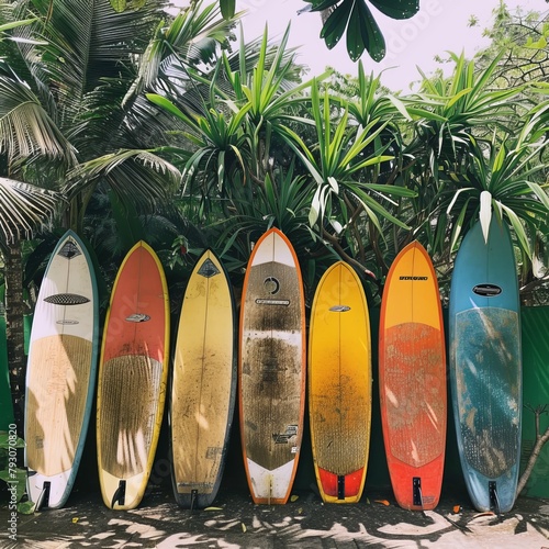 Surfing boards