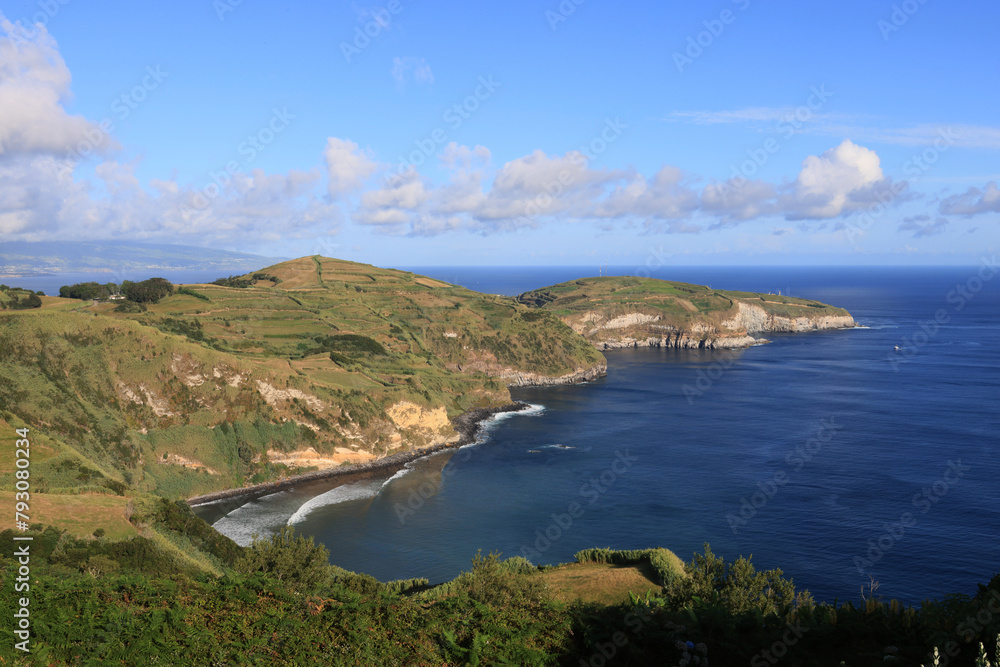 Landscape of Sao Miguel island, Azores Landscape of Sao Miguel island, Azores