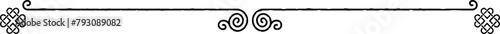 Elegant Header Footer - Celtic Heart Knot