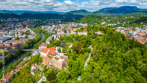 Graz, Austria's second-largest city, is a captivating blend of historic charm, modern innovation, and natural beauty. Its well-preserved old town, a UNESCO World Heritage Site captured by drone