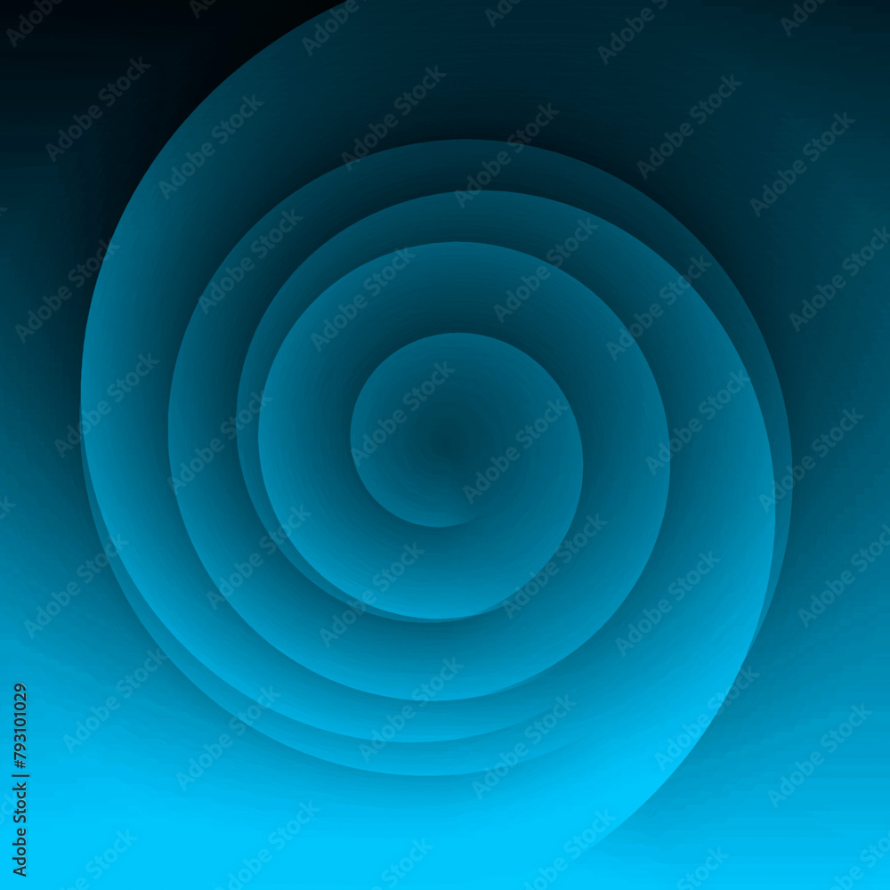 Obraz premium Abstract blue swirl pattern background, textured template, geometric shaped elements, graphic design illustration wallpaper 