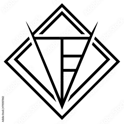 enigma insignia vector icon