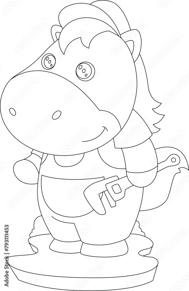 Horse Mug Animal Vector Graphic Art Illustration Horse Mug Animal Vector Graphic Art Illustration