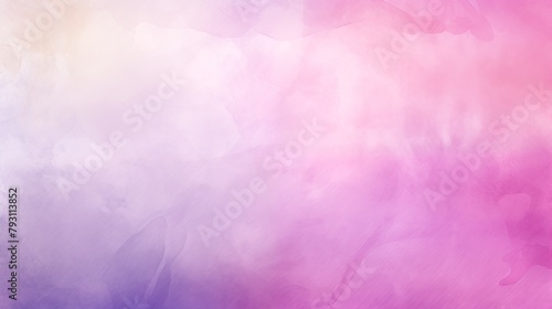 Abstract Watercolor Gradient Background with Pink and Purple Hues