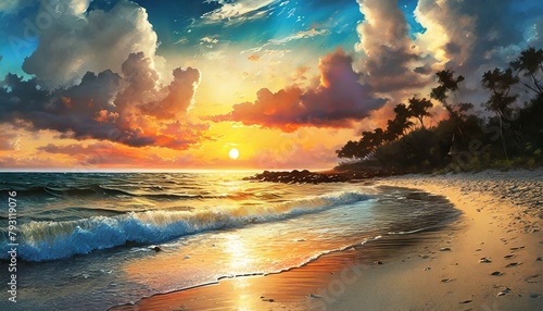 季節は夏、ただの太陽、ただの海、ただの砂浜、それがただ美しくて心打たれる