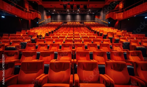 Theatre interior seating
