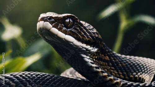 Venomous Encounter: The Deadly Precision of a Predator Viper