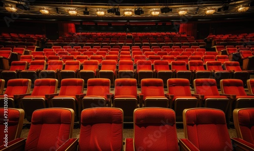Theatre interior seating