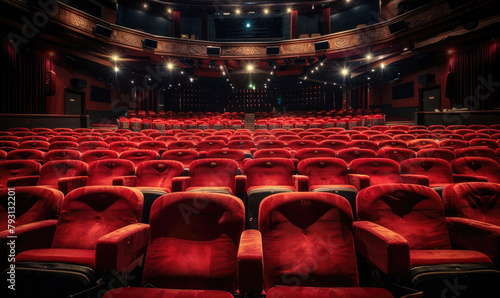 Theatre interior seating