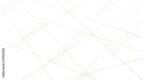 Random geometric line pattern on a transparent background. Random line low poly pattern. abstract seamless line vector. Random chaotic lines abstract geometric patterns of modern design.	