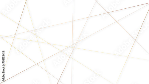 Random geometric line pattern on a transparent background. Random line low poly pattern. abstract seamless line vector. Random chaotic lines abstract geometric patterns of modern design.