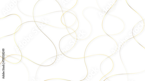 Colorful random pattern line stroke on a transparent background. Random chaotic lines abstract geometric pattern 