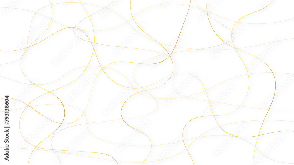 Colorful random pattern line stroke on a transparent background. Decorative golden pattern with tangled curved lines. Random chaotic lines abstract geometric pattern vector background.
Colorful random pattern line stroke on a transparent background. Decorative golden pattern with tangled curved lines. Random chaotic lines abstract geometric pattern vector background.