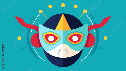 A sensory enhancing mask that amplifies external stimuli and encourages a heightened sense of awareness and perception..