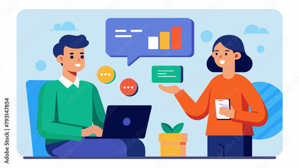 A financial advisor explaining to a client the importance of using credit and debit responsibly emphasizing the potential consequences of A financial advisor explaining to a client the importance of using credit and debit responsibly emphasizing the potential consequences of
