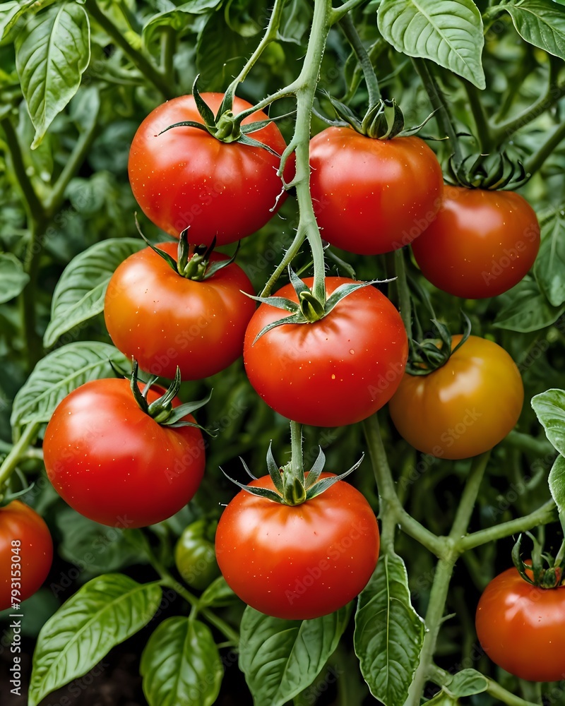 The tomato is the edible berry of the plant Solanum lycopersicum, commonly known as the tomato plant. The species originated in western South America, Mexico, and Central America. 