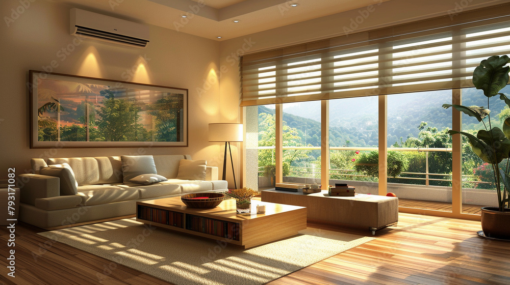 living room design farm house scheme wooden decorate soft light living room design farm house scheme wooden decorate soft light