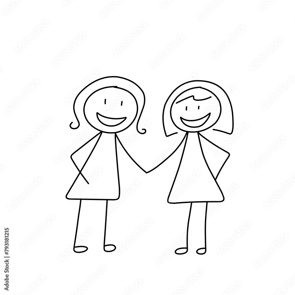 stick figures in different poses stick figures in different poses