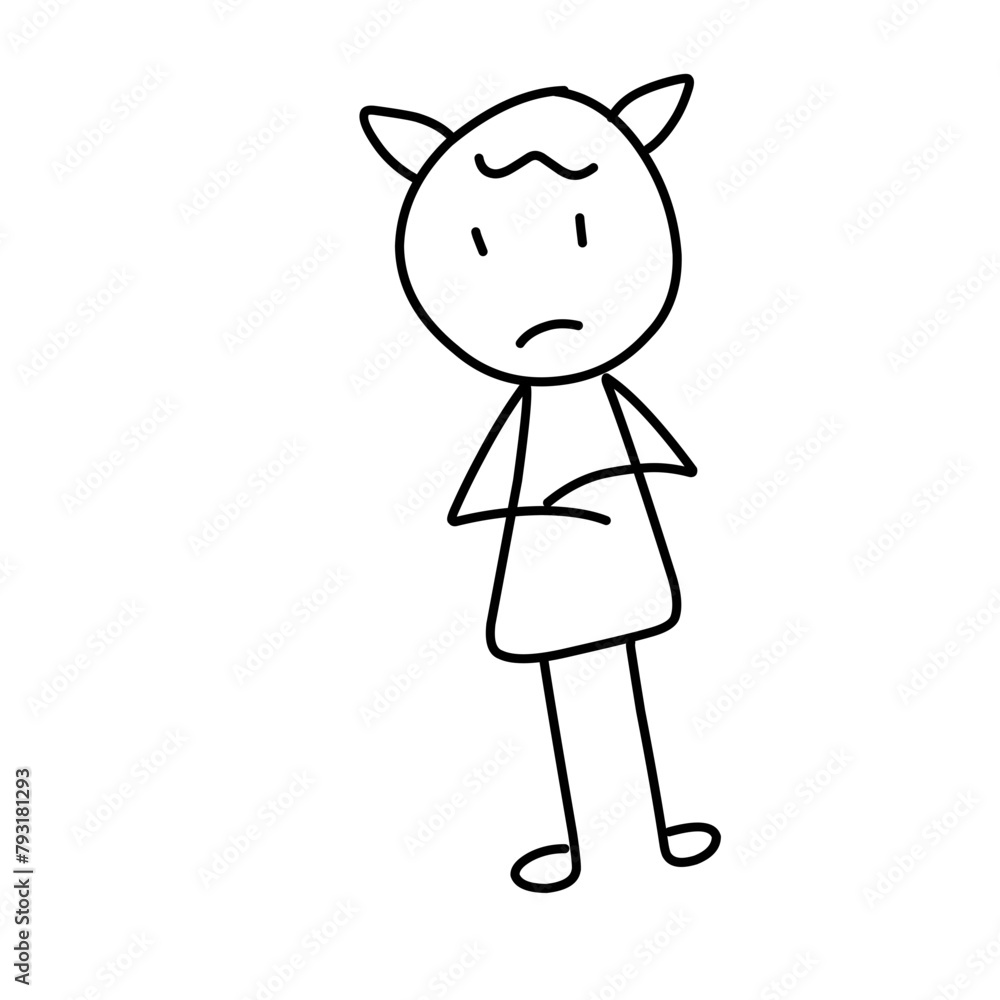 stick figures in different poses stick figures in different poses