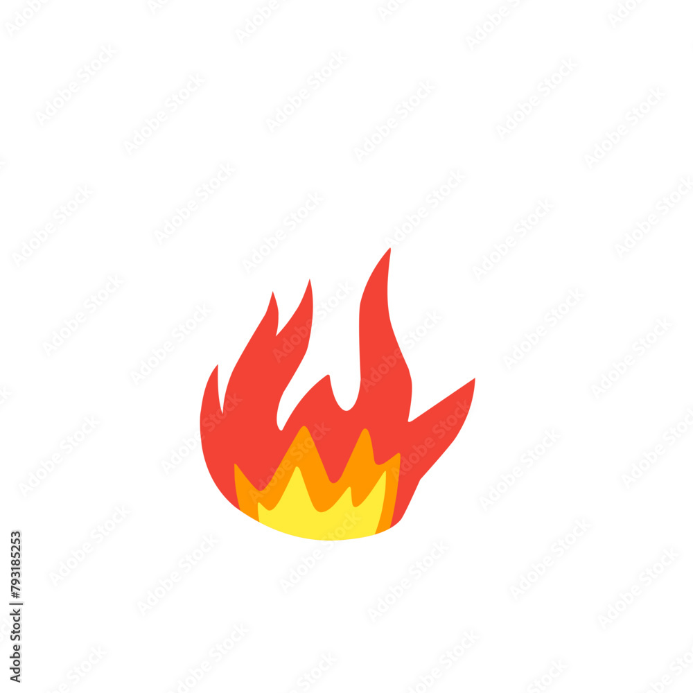 Fire Emoji Icon Fire Emoji Icon
