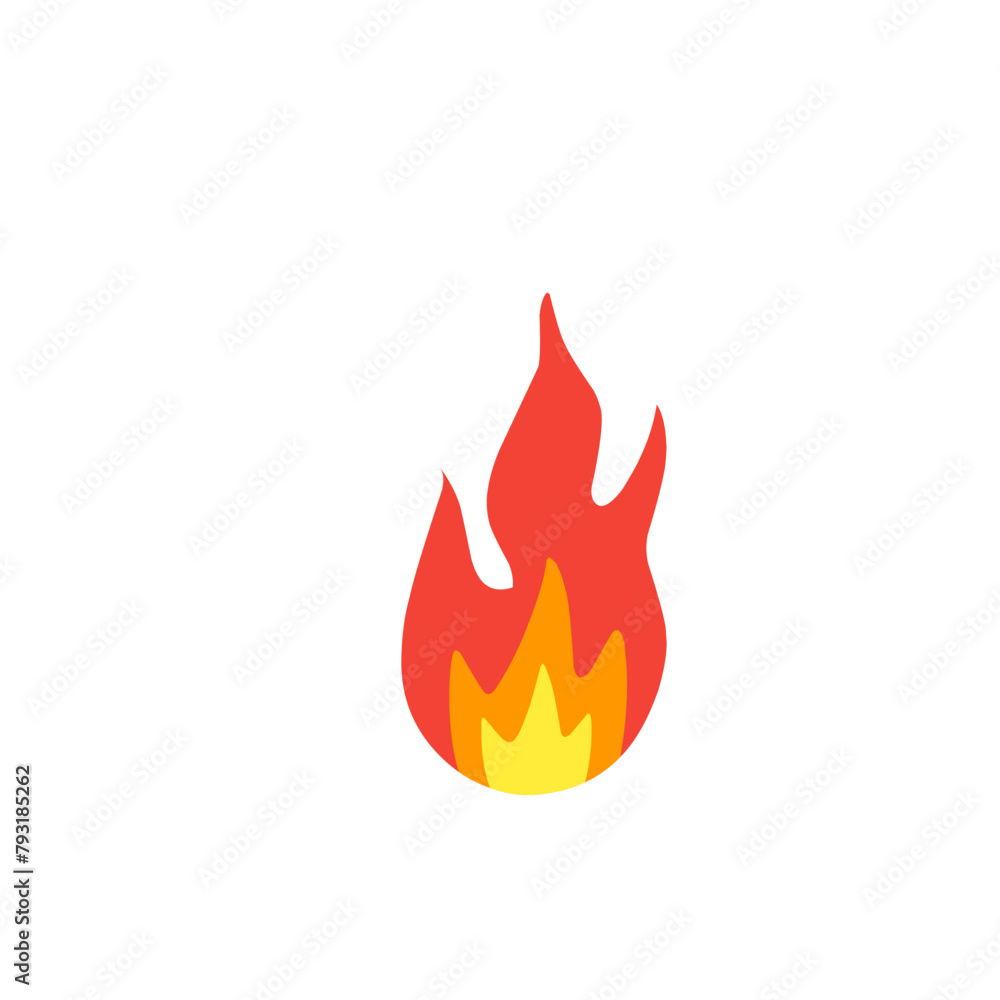 Fire Emoji Icon Fire Emoji Icon