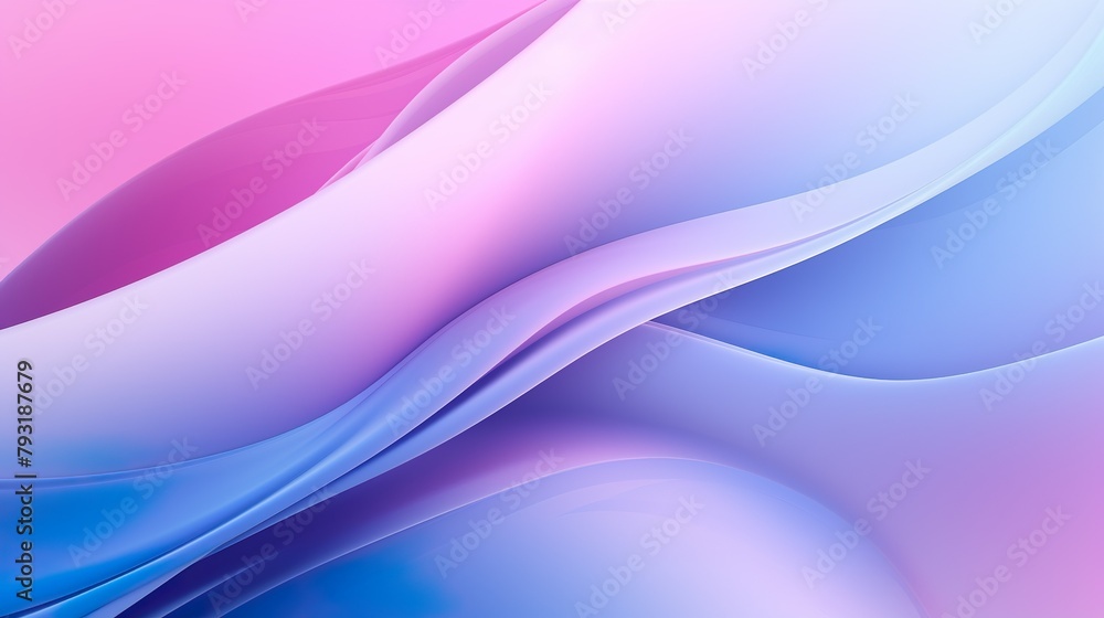 Fototapeta premium A modern abstract image displaying waves in pastel shades conveying a sense of contemporary elegance and calm