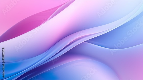 A modern abstract image displaying waves in pastel shades conveying a sense of contemporary elegance and calm